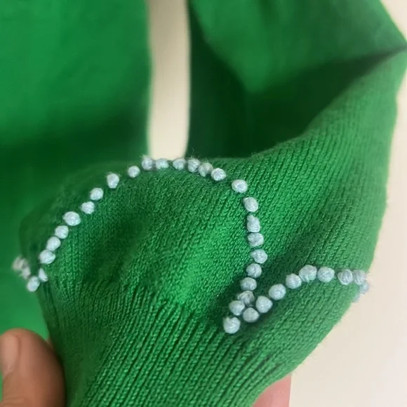 Anthropologie green cardigan XS - Picture 4 of 7